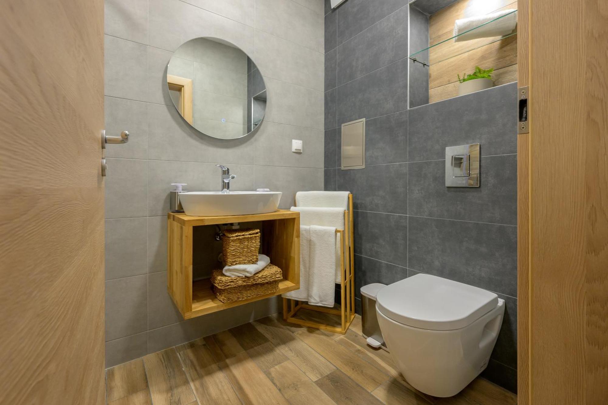 Boho Sea View One-Bedroom Pool & Spa Apartment St Constantin et Helena Extérieur photo